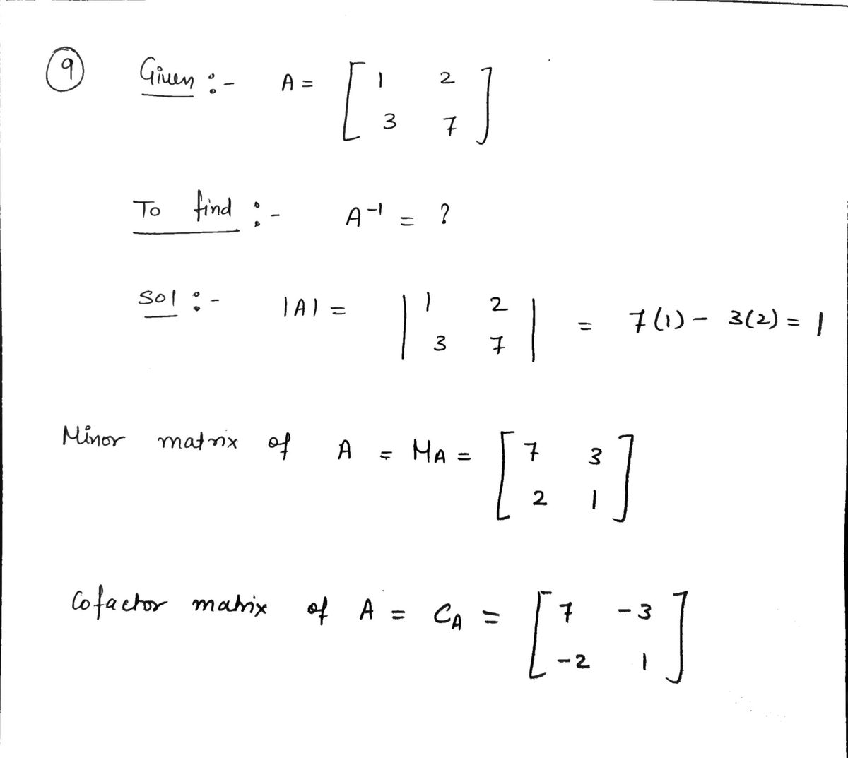 Algebra homework question answer, step 1, image 1